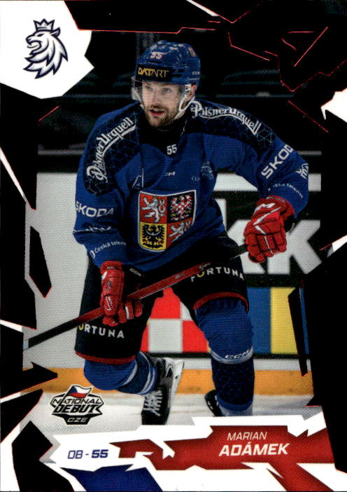 Scarlet Red MARIÁN ADÁMEK 2026 SportZoo Hokejové Česko
