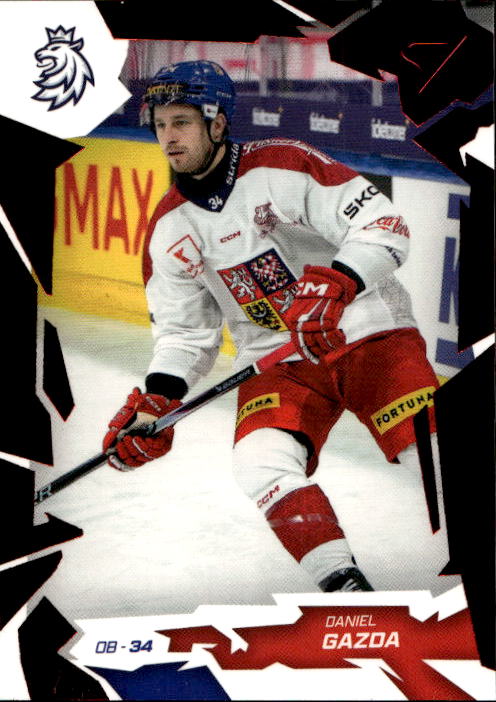 Scarlet Red DANIEL GAZDA 2026 SportZoo Hokejové Česko