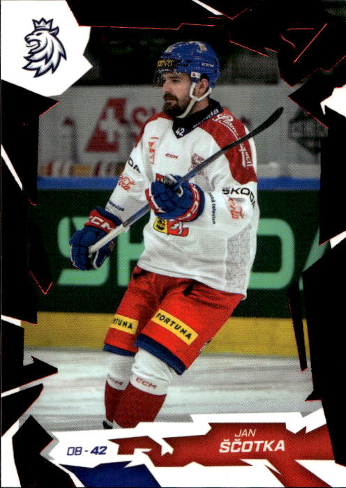 Scarlet Red JAN ŠČOTKA 2026 SportZoo Hokejové Česko