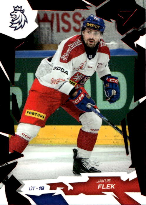 Scarlet Red JAKUB FLEK 2026 SportZoo Hokejové Česko