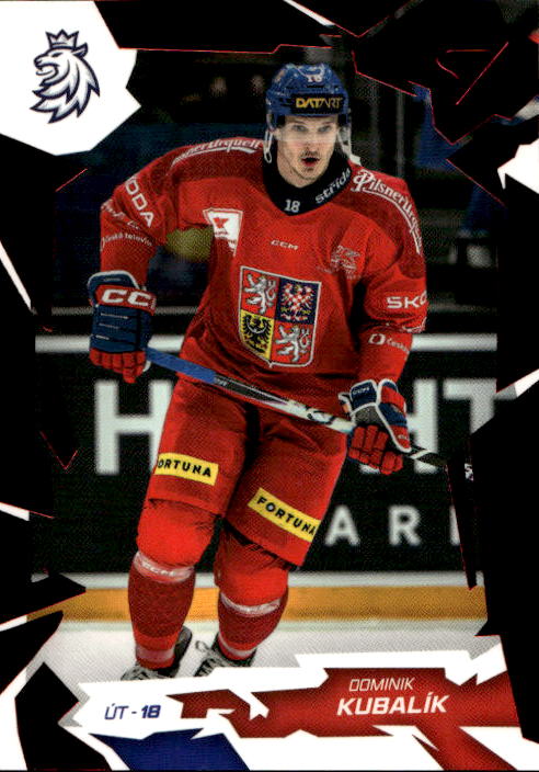 Scarlet Red DOMINIK KUBALÍK 2026 SportZoo Hokejové Česko