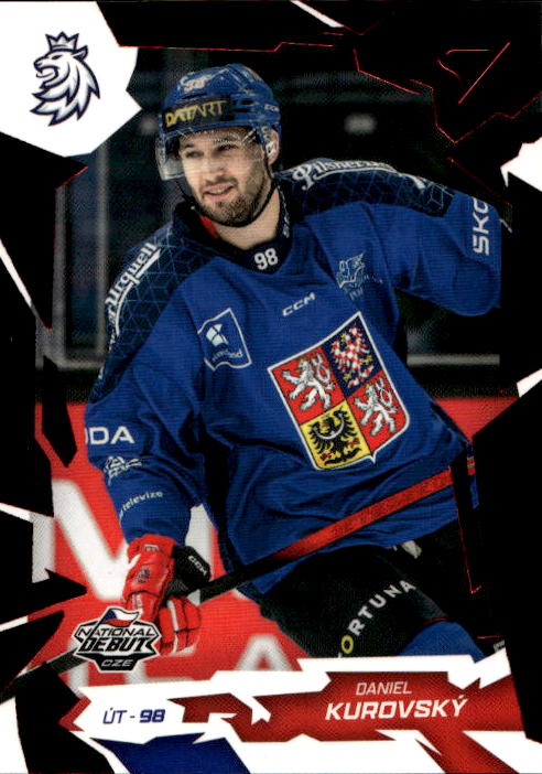 Scarlet Red DANIEL KUROVSKÝ 2026 SportZoo Hokejové Česko