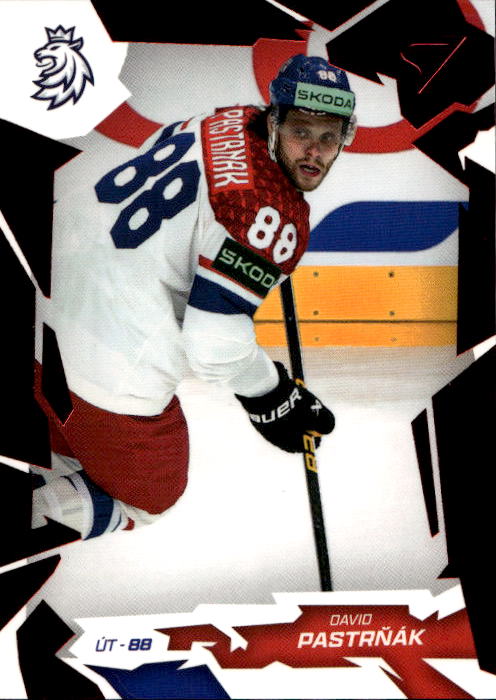 Scarlet Red DAVID PASTRŇÁK 2026 SportZoo Hokejové Česko