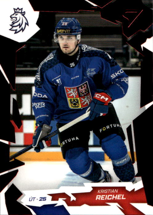 Scarlet Red KRISTIAN REICHEL 2026 SportZoo Hokejové Česko