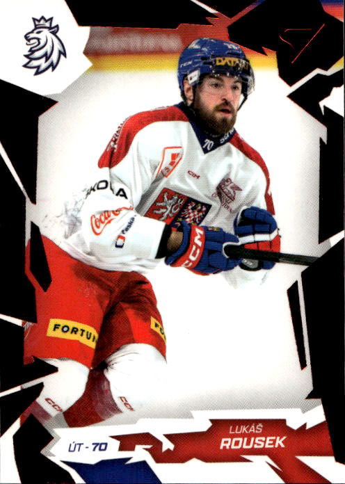 Scarlet Red LUKÁŠ ROUSEK 2026 SportZoo Hokejové Česko