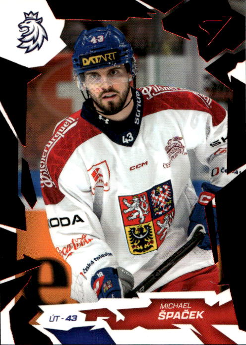 Scarlet Red MICHAEL ŠPAČEK 2026 SportZoo Hokejové Česko