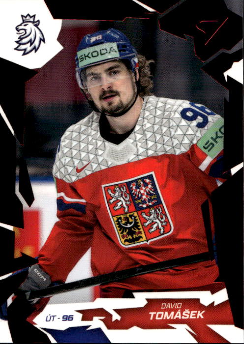 Scarlet Red DAVID TOMÁŠEK 2026 SportZoo Hokejové Česko