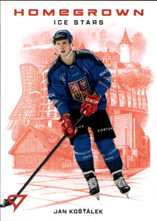 Homegrown Ice Stars JAN KOŠŤÁLEK 2026 SportZoo Hokejové Česko