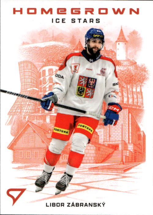 Homegrown Ice Stars LIBOR ZÁBRANSKÝ 2026 SportZoo Hokejové Česko