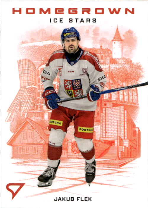 Homegrown Ice Stars JAKUB FLEK 2026 SportZoo Hokejové Česko