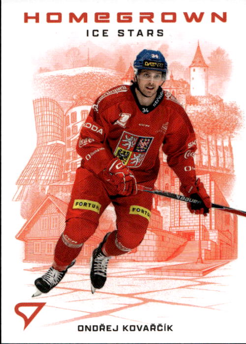 Homegrown Ice Stars ONDŘEJ KOVAŘČÍK 2026 SportZoo Hokejové Česko