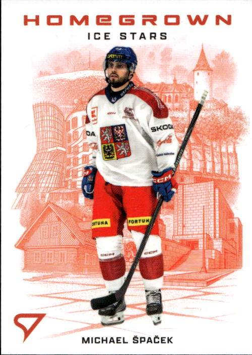 Homegrown Ice Stars MICHAEL ŠPAČEK 2026 SportZoo Hokejové Česko