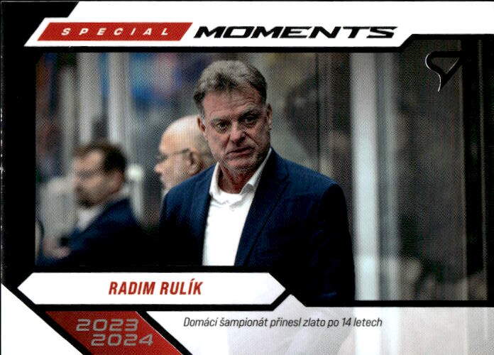 Special Moment RADIM RULÍK 2026 SportZoo Hokejové Česko