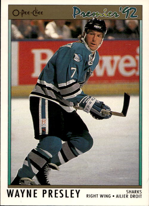 WAYNE PRESLEY 91-92 O-Pee-Chee Premier