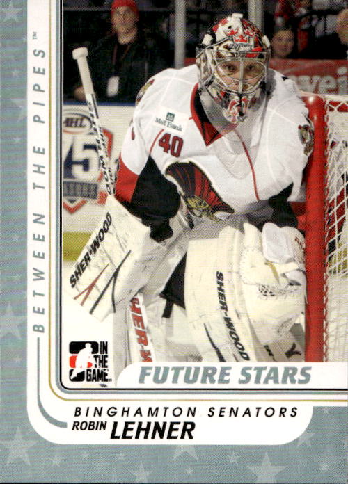 Future Stars ROBIN LEHNER 10-11 In the Game Between the Pipes