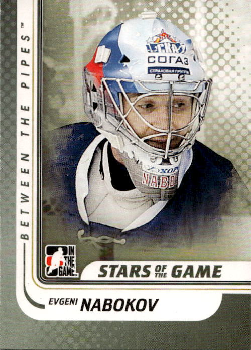 Stars of the Game EVGENI NABOKOV 10-11 In the Game Between the Pipes