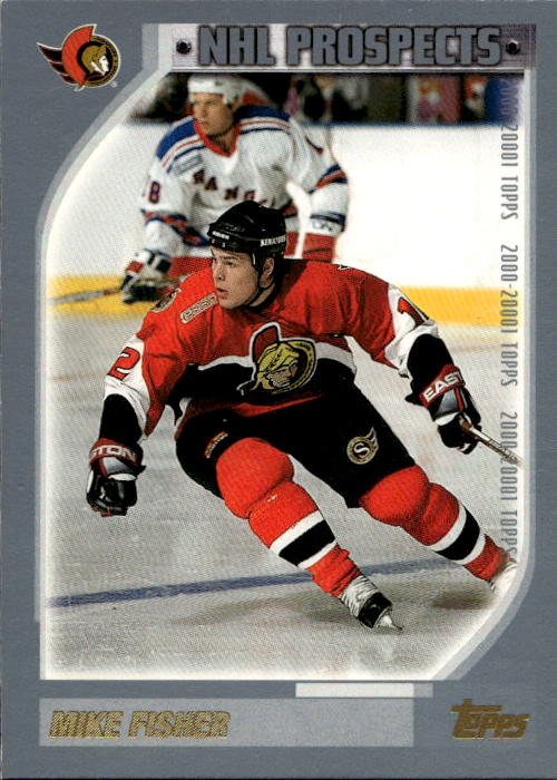 MIKE FISHER 00-01 Topps