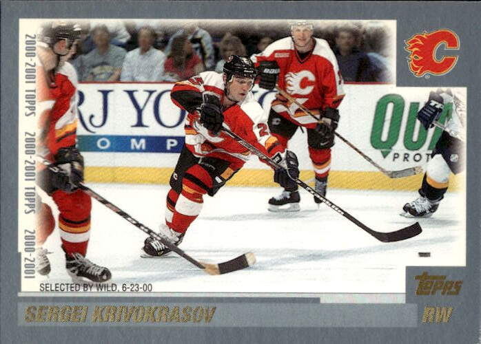 SERGEI KRIVOKRASOV 00-01 Topps