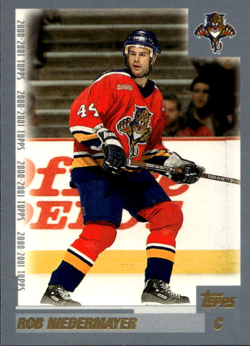 ROB NIEDERMAYER 00-01 Topps