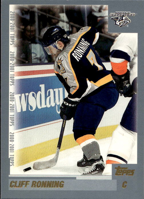 CLIFF RONNING 00-01 Topps