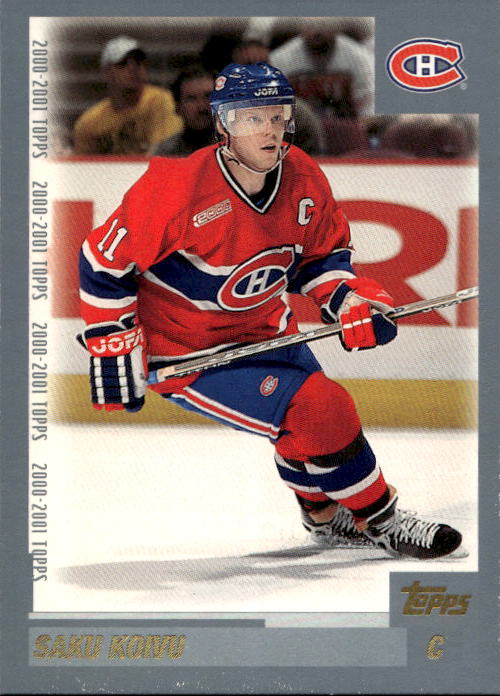 SAKU KOIVU 00-01 Topps