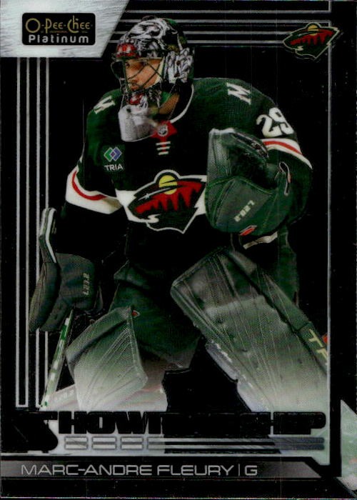 Showmanship MARC-ANDRE FLEURY 23-24 UD O-Pee-Chee OPC Platinum