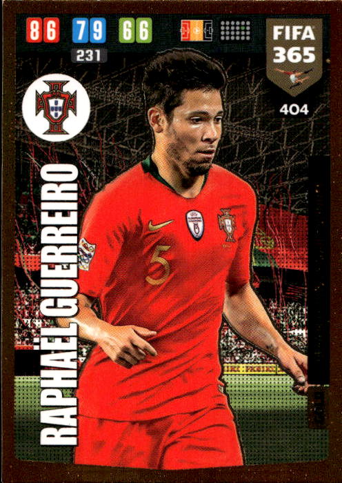 Gold RAPHAEL GUERREIRO 2020 Panini FIFA 365