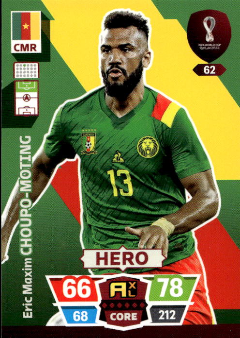 ERIC MAXIM CHOUPO-MOTING Panini Adrenalyn XL World Cup 2022