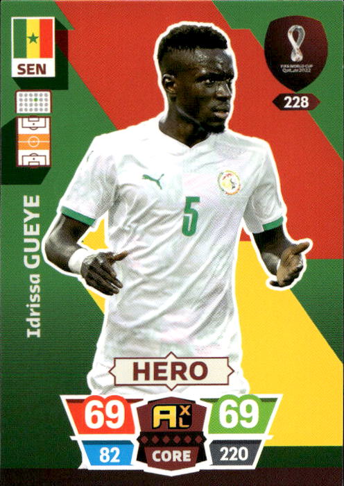 IDRISSA GUEYE Panini Adrenalyn XL World Cup 2022