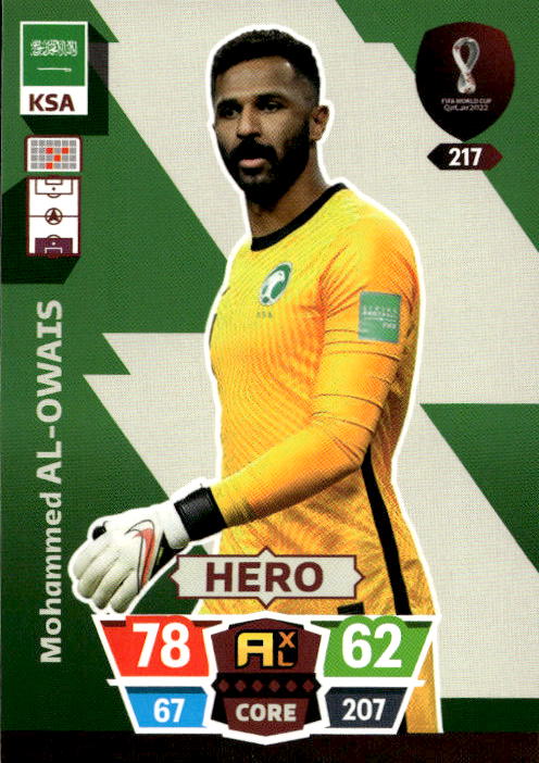 MOHAMMED AL-OWAIS Panini Adrenalyn XL World Cup 2022