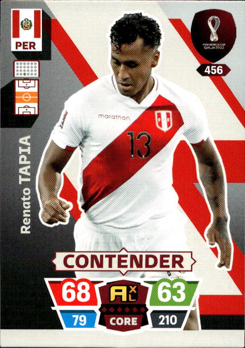 RENATO TAPIA Panini Adrenalyn XL World Cup 2022
