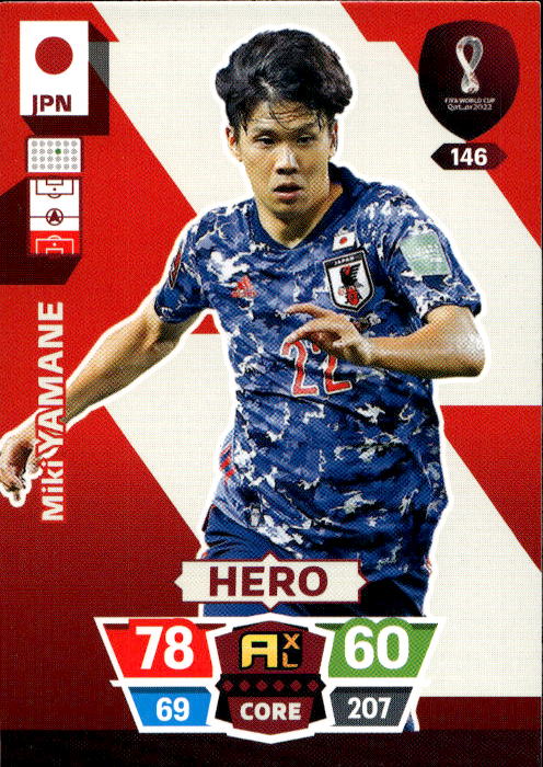 MIKI YAMANE Panini Adrenalyn XL World Cup 2022