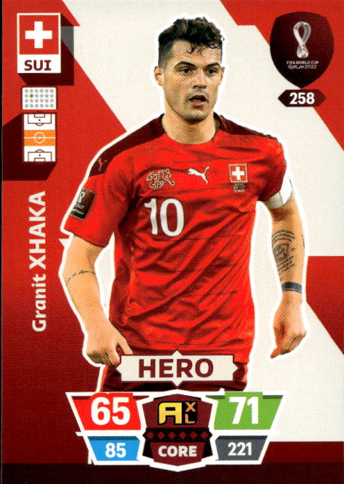 GRANIT XHAKA Panini Adrenalyn XL World Cup 2022