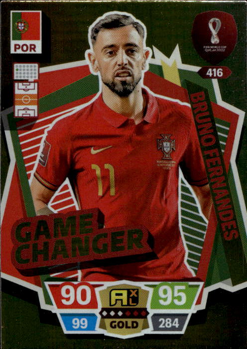Game Changer BRUNO FERNANDES Panini Adrenalyn XL World Cup 2022