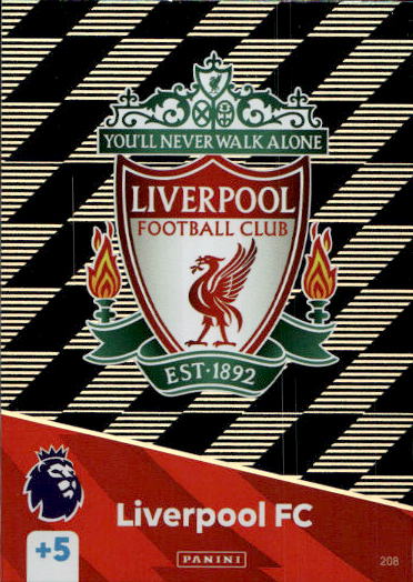 Club Crest LIVERPOOL 2025 Panini Adrenalyn XL Premier League