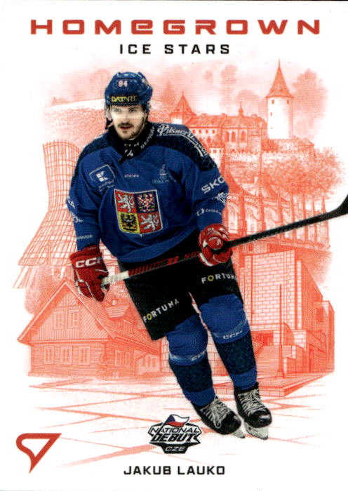 Homegrown Ice Stars JAKUB LAUKO 2026 SportZoo Hokejové Česko