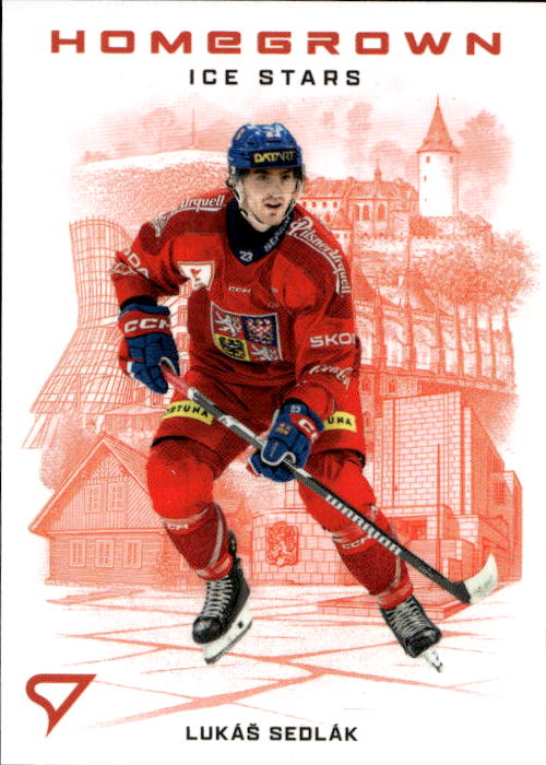 Homegrown Ice Stars LUKÁŠ SEDLÁK 2026 SportZoo Hokejové Česko