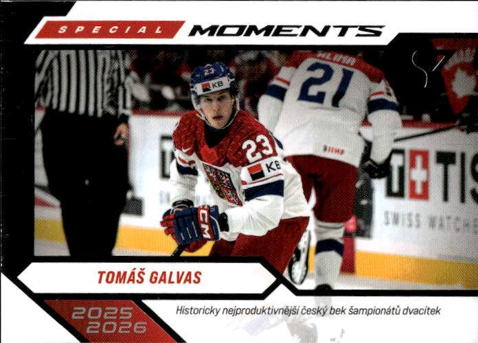 Special Moment TOMÁŠ GALVAS 2026 SportZoo Hokejové Česko