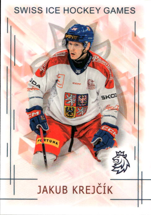 JAKUB KREJČÍK 25-26 Real Cards Český Hokej Series 1