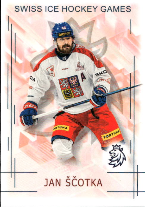 JAN ŠČOTKA 25-26 Real Cards Český Hokej Series 1