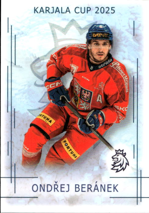 ONDŘEJ BERÁNEK 25-26 Real Cards Český Hokej Series 1