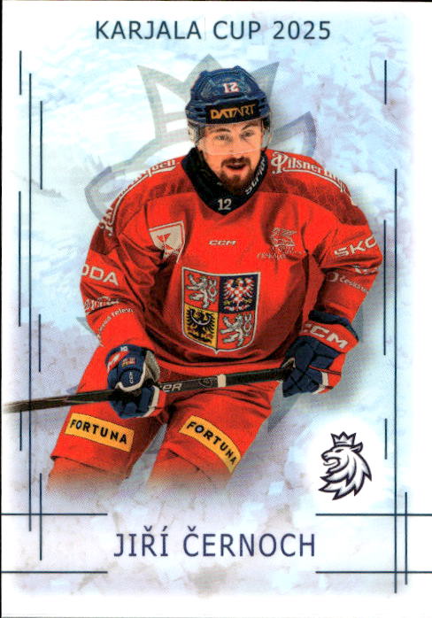 JIŘÍ ČERNOCH 25-26 Real Cards Český Hokej Series 1