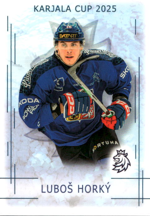 LUBOŠ HORKÝ 25-26 Real Cards Český Hokej Series 1