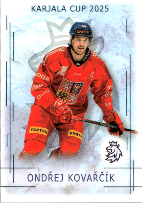 ONDŘEJ KOVAŘČÍK 25-26 Real Cards Český Hokej Series 1