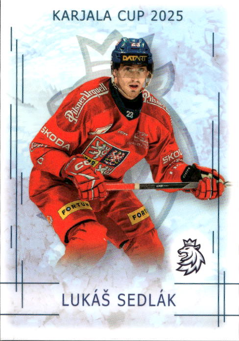 LUKÁŠ SEDLÁK 25-26 Real Cards Český Hokej Series 1