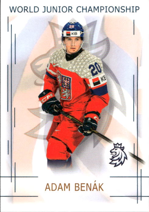 ADAM BENÁK 25-26 Real Cards Český Hokej Series 1