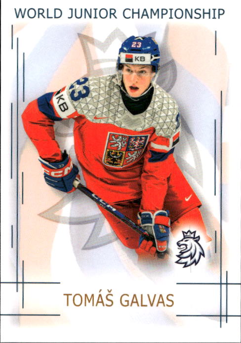 TOMÁŠ GALVAS 25-26 Real Cards Český Hokej Series 1