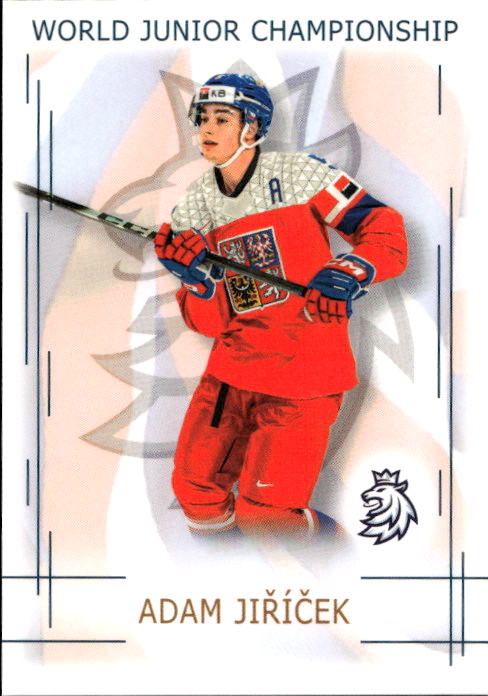 ADAM JIŘÍČEK 25-26 Real Cards Český Hokej Series 1