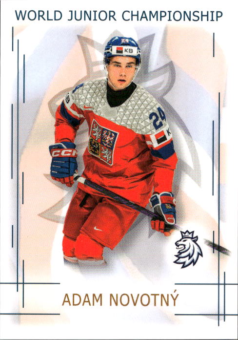 ADAM NOVOTNÝ 25-26 Real Cards Český Hokej Series 1