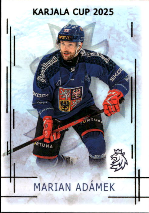 Gold MARIAN ADÁMEK 25-26 Real Cards Český Hokej Series 1 /50